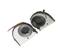 Ventilateur Interne,Connecteur D'alimentation 4Broches pour Ordinateur CPU GPU Refroidisseur de Remplacement pour GIGABYTE pour AERO 15 pour 15X pour AERO 14 pour RP64W pour RP65W (Ventilateur CPU et
