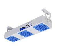Ventilateur ioniseur antistatique, souffleur d'air ionisant ESD avec débit d'air réglable de 10 à 120 CFM, rotation à 360°, éliminateur d'électricité statique de bureau et mural pour atelier industr