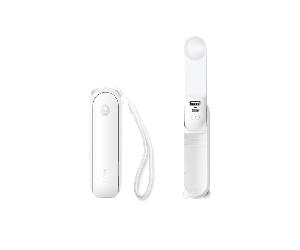 Ventilateur Jisulife handheld fan life8 2000mAh blanc