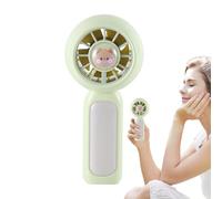 Ventilateur - joint rechargeable, petit ventilateur portable, ventilateur de bureau personnel portable - Gadget de refroidissement léger, longue durée de vie, fournitures de camping pour les voyages