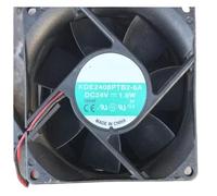 Ventilateur KDE2408PTB1-6A DC24V 3.4W 2 Broches | Ventilateur DC24V 3.4W 80x80x25mm connexion 2 broches dissipation thermique efficace