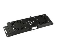 Ventilateur - LANVIEW - Modèle 2 Fans - Contrôle ON/OFF - Couleur Noir