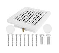 Ventilateur latéral for camping-car 12 V, ventilation for réfrigérateur de, dissipation chaleur, Résistant aux intempéries(WHITE (Silent type))