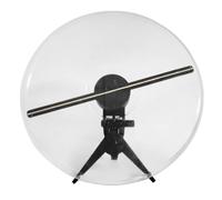 Ventilateur LED hologramme 3D, 41,54 cm, projecteur d'hologramme 3D HD, affichage publicitaire LED, pour magasin, fête, bar, résolution 800 x 480 px