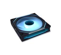 Ventilateur Lian Li UF-SLIN140-1B 140mm Noir : 1600 RPM max, 72.7 CFM, 28 dBA, Pression 2.88 mmH2O, LEDs RGB 3-Pin, Connecteur 4-Pin PWM