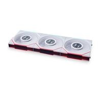 Lian Li Uni Fan TL120 LCD - Blanc (pack de 3)
