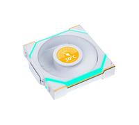 Lian Li Lian Li UNI FAN SL Wireless LCD Lüfter, ARGB, PWM - 120 mm, weiß Ventilateur pour PC blanc (l x H x P) 120 x 124.5 x 28 mm
