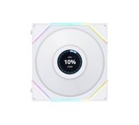 Ventilateur - LIANLI - UNI FAN TL LCD Series - 120mm - Blanc - 30 dB