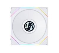 Ventilateur - LIANLI - UNI FAN TL LCD Series - 140mm - Blanc - 80 dB