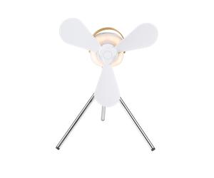 Ventilateur Lifetime desk fan 2200 mAh blanc