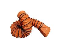 ventilateur lourd pour extraire le tuyau, Attaches réglables ignifuges de tailles multiples de tuyau de conduit de PVC for la ventilation d'échappement(20cmx10 meters)