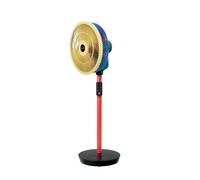 Macom Enjoy & Relax Colour Fan Noir, Bleu, Vert, Rouge, Jaune
