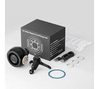 Ventilateur magnétique 4 en 1 pour voiture, avec support de téléphone, lumières RVB et diffuseur d'aromathérapie, refroidisseur d'aération à clipser, pour la plupart des véhicules, accessoires de