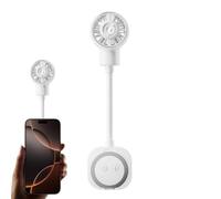 Ventilateur magnétique pour smartphone, magnétique, rechargeable, mini ventilateur d'été, rotation à 360°, ventilateur portable, rechargeable, pour smartphone, plage, gym, bureau, extérieur, voyage