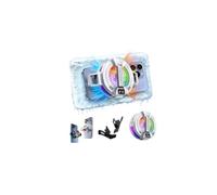 Ventilateur magnétique pour téléphone portable avec affichage de la température en temps réel, 4 modes RVB, 3 vitesses réglables, grande zone de refroidissement, ventilateur de refroidissement