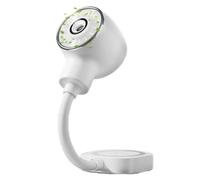 Ventilateur magnétique pour téléphone - Souffleur d'été rechargeable magnétique à brumisation - Ventilateur de voyage rotatif à 360° - Pour téléphone, plage, salle de sport, bureau, extérieur, voyage
