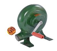 Ventilateur Manuel pour Barbecue, souffleur à manivelle, Allume-Flamme pour Barbecue, souffleur à Pop-Corn avec Engrenages en Fer, Lame en métal, souffleur d'air (150 W)