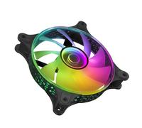 Ventilateur - Mars Gaming - MF-3D RGB - 12 cm - Lot de 3 - Noir