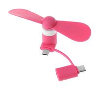 Ventilateur micro USB 2 en 1 de type C pour téléphones portables de type C USB -C pour téléphone portable, ventilateur de refroidissement USB, ventilateur de téléphone portable de type C, micro USB,