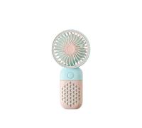Ventilateur, Mini Ventilateur Portable créatif USB Rechargeable muet Petit étudiant Refroidissement de Voyage en Plein air(Rose)