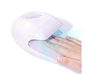 Ventilateur mobile pour sèche-ongles - Sèche-vernis léger, contrôle à un bouton, pratique, circulation de l'air sûre | Application permettant de gagner du temps, finition propre, conception