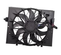 Ventilateur Montage Radiateur Ensemble De Ventilateur De Refroidissement De Radiateur De Moteur OEM 17427543282 17427514181, Compatible Avec Base 645Ci Convertible 2 Portes 2004 2005