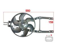 ERA 352052 Ventilateur de radiateur