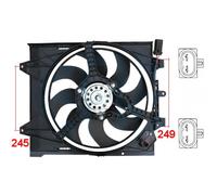 Ventilateur Moteur CVA368G 8091006 EV878310 9S51 8C607 Ba EV879410 05042032