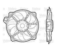 Ventilateur moteur - VALEO - 696376 - MV RENAULT Megane III, Scenic III