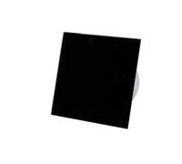 Ventilateur mural 100mm Évacuation air Minuterie System Silent Trax Noir Verre