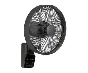 Ventilateur mural Airos Eco Design Wall II Noir CasaFan