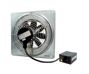 Ventilateur mural axial DZQ 30/2 B Ex t, plaque murale, triphasé, protection contre les poussières explosives, 3380 m³/h de Maico - 0083.0206