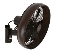 LUCCI AIR Breeze Ventilateur mural avec télécommande, Oil Rubbed Bronze