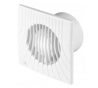 Ventilateur mural extracteur AWENTA 100mm - Blanc - Permanent - Interrupteur