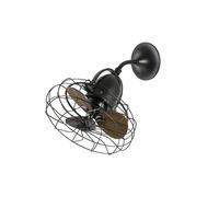 Ventilateur mural Keiki Marron 43 cm Marron