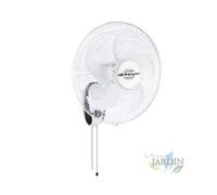 Ventilateur mural Orbegozo WF0145, 5 pales, 3 vitesses de ventilation, tête inclinable, oscillant, 80W