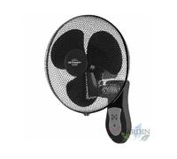 Ventilateur Mural Orbegozo WF0243, Oscillant, 3 Modes, Télécommande, Minuterie, Pales 40 cm, 40W