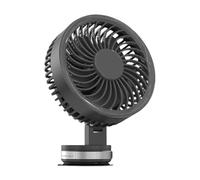 Ventilateur mural - Ventilateur mural domestique | Aspiration rechargeable USB 3000 mAh Circulateur d'air pour entrepôts, maisons, magasins, usine, chambre, garage, patios