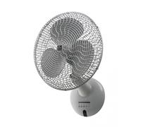 Ventilateur mural Vortice Gordon W avec télécommande Blanc