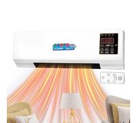 Ventilateur Murale | Ventilateur Centrifuge Intelligent avec Chauffage,Chauffage Électrique Silencieux Pour Maison Chambre