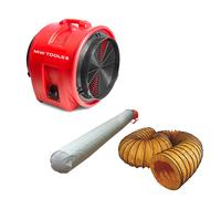 Ventilateur MV400PP avec tuyau et sac filtrant MW Tools MV400PPSET