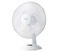 Ventilateur Nedis - plateau de table - 40 cm - CEE 7/16 - blanc