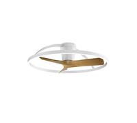 Ventilateur NEPAL II blanc-bois
