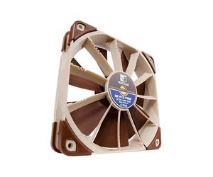 Ventilateur Noctua NF-F12-PWM 120mm, 300-1500 tr/min, 93,4 m³/h, 1.83-2.61 mmH2O, 12V, 22.4dB(A) max, MTBF 150000h, Boîtier PC, Beige/Marron