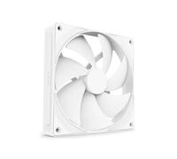 Ventilateur NZXT F140P 140mm pour boîtier PC, 500-1700 RPM, 93.2 CFM, 30 dBA, Palier FDB, 4.45 mmH2O, 12V, Blanc