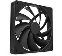 NZXT F140Q | Ventilateur silencieux de 140 mm pour boîtier de PC | Entrée ou sortie | Structure biseautée pour un air concentré | Paliers hydrodynamiques | Bruit faible | Commande MLI | Noir