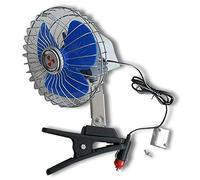 Ventilateur oscillant 12 V pour camion, bus, semi-remorque, wagon, tracteur, bateau