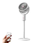 Ventilateur Oscillant 5, Vitesses Minuterie De, Heures Rechargeable Hauteur | Sturdy Brasseur D'Air, Chambre Salon Maison, Bureau Dortoir Table, de Chevet Chevet, Compact Outdoor Office, Ergonomic