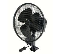 Ventilateur Oscillant Jumbo 6 Pouces 12V Grille Pied De Support En Métal D.15Cm