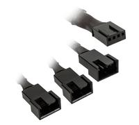ventilateur PC Adaptateur Y [1x ventilateur PC mâle 4 pôles - 3x ventilateur PC femelle 4 pôles, ventilateur PC femelle 3 pôles]